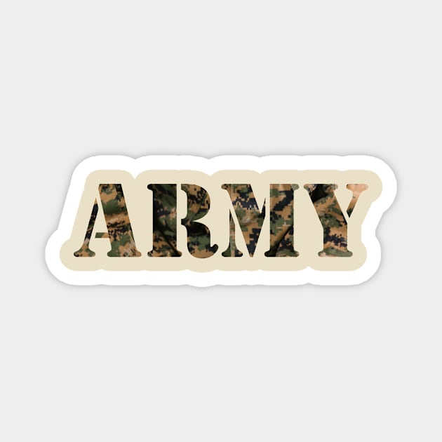 ARMY Magnet by WEKA GRAFIKA