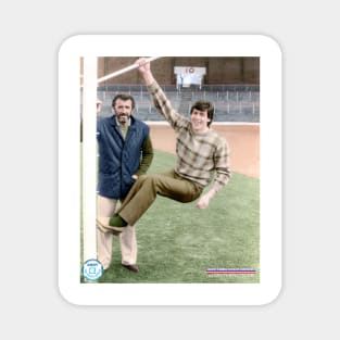 Danny McGrain Pat Bonnar in colour Magnet