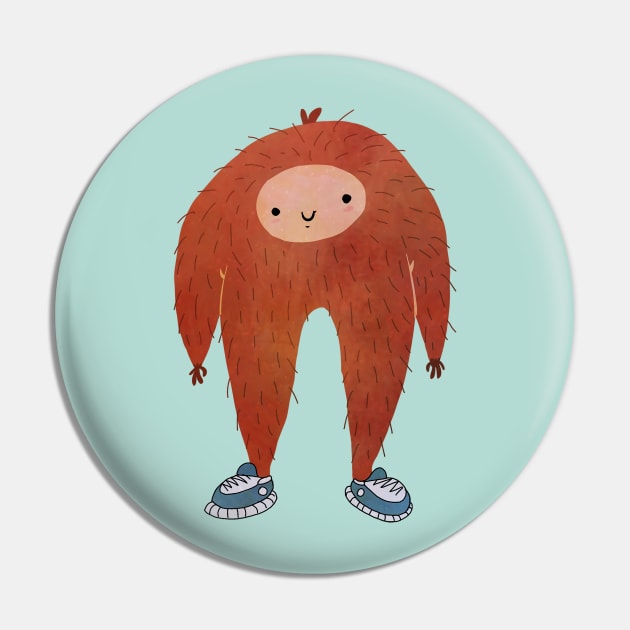 Sneaky Sasquatch Pin by Unihorse