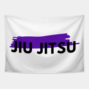 Brazilian Jiu Jitsu BJJ Purple Belt Tapestry