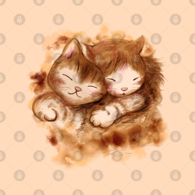 Hug me cute cat baby by juliewu