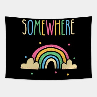 Somewhere Over the Rainbow Tapestry