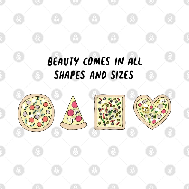 Pizza - Beauty comes in all shapes and sizes by SuperrSunday