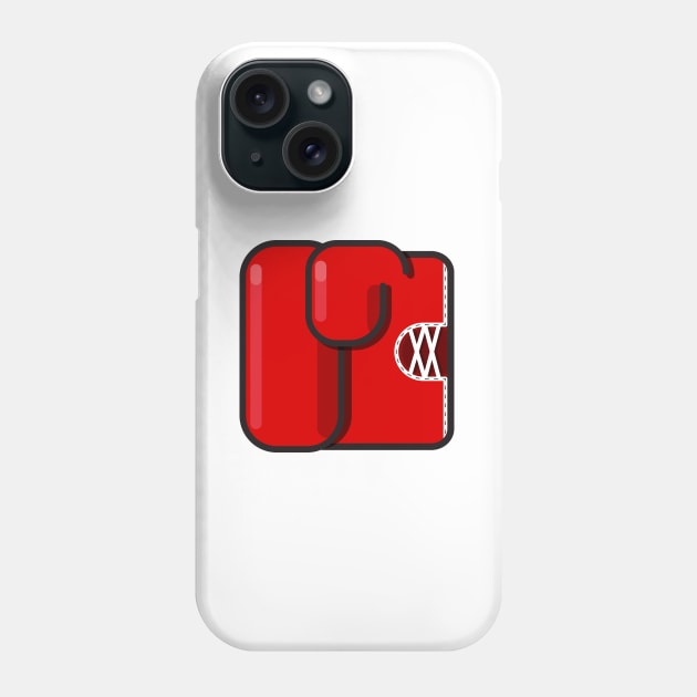 Boxing Glove - RIGHT Phone Case by victorzuniga