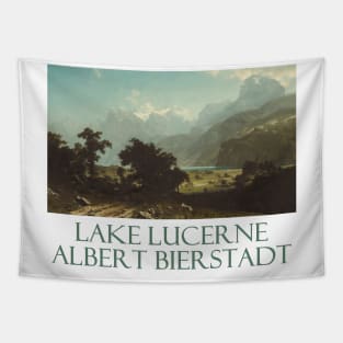 Lake Lucerne by Albert Bierstadt Tapestry