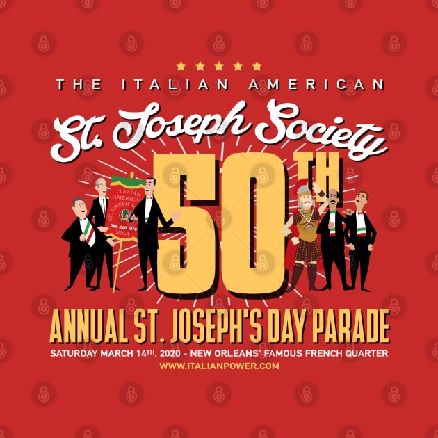 50th Annual St. Joseph's Day Parade New Orleans by ItalianPowerStore