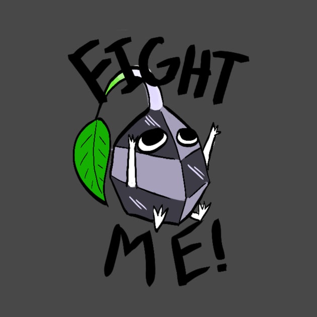 Fight Me! (Rock Pikmin) by risathefabulous