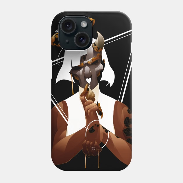 MASK BOUND Phone Case by JOVENISM