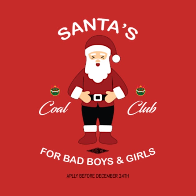 Santa's Coal Club by AdultSh*t