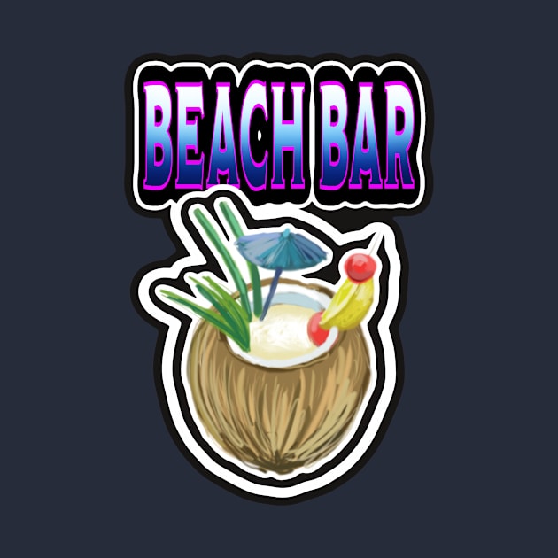 Beach Bar by PeggyNovak