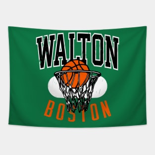 Vintage Boston 90's Basketball Tapestry