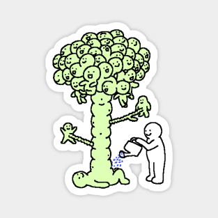 Belly tree Magnet