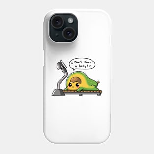 Avocado on a Treadmill Phone Case