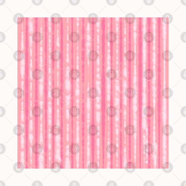 Pastel Pink Shibori Pattern Abstract by Trippycollage