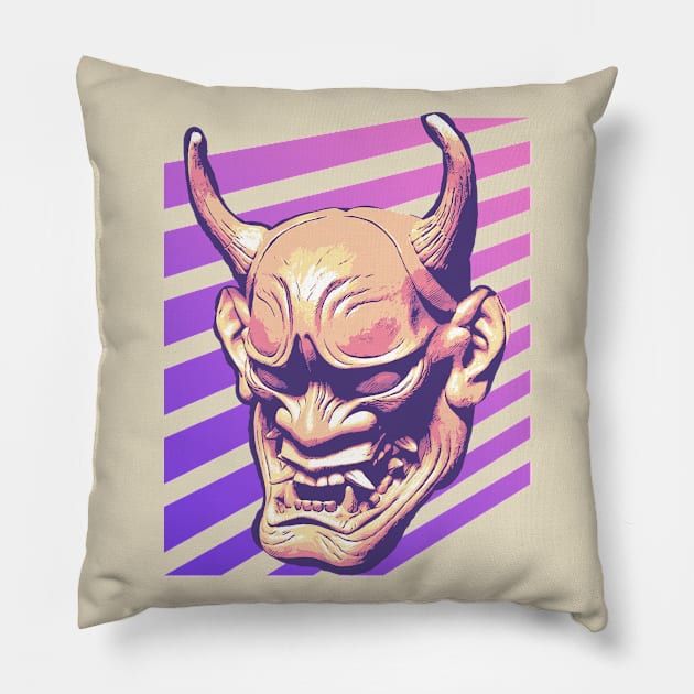 Hannya-chan Pillow by markoholic