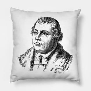 Martin Luther Portrait Pillow