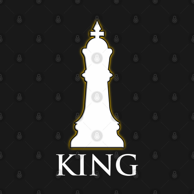Disover King chess piece chess game - Chess King - T-Shirt