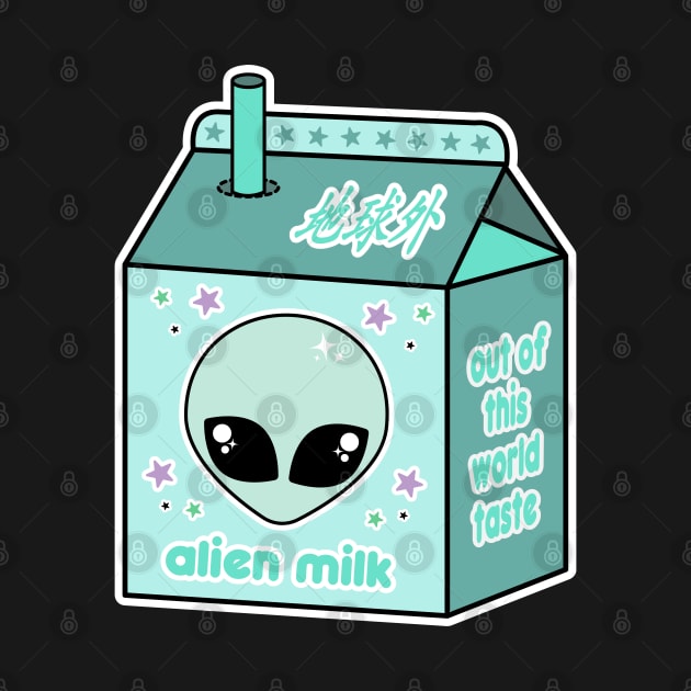 Alien Milk | Kawaii Milk | Creepy Cute by Sasyall