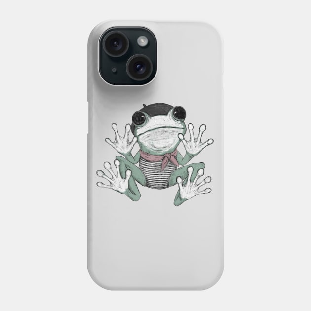 Silent Frog Phone Case by FoxShiver