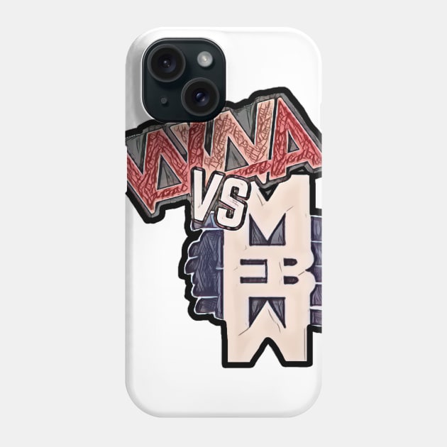 WWA Vs MEBW Phone Case by WWA Backyard Wrestling