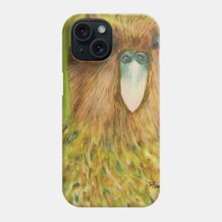 Kakapo: But I cannot fly! Phone Case