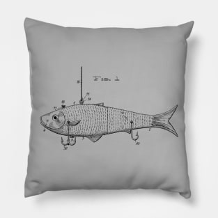 Fishing Lure 1908 Patent Invention Pillow