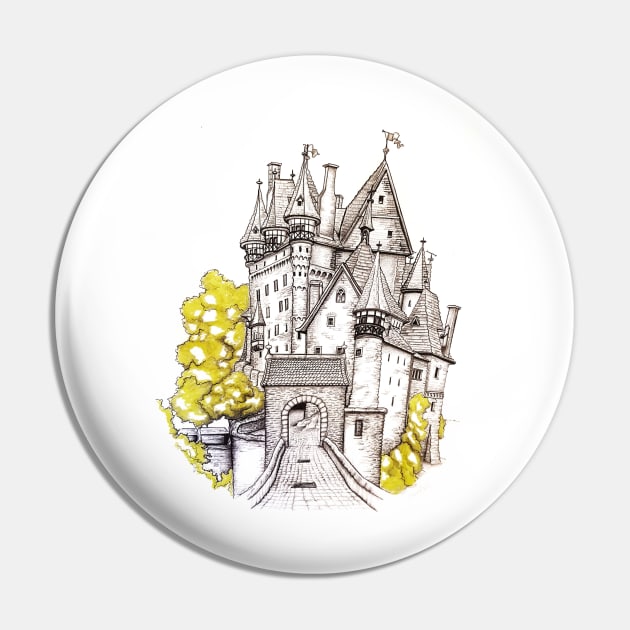 Eltz Castle Pin by Samantha Ball Artist