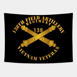 138th Artillery Regiment w Branch - Vietnam Veteran Tapestry