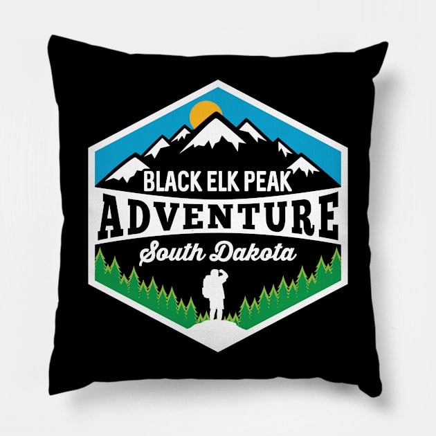 Black Elk Peak Pillow by SouthDakotaGifts