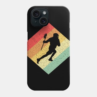 Retro Vintage 80s Lacrosse Gift For Lacrosse Players Phone Case