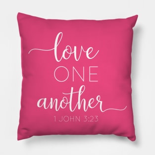 Love One Another Pillow