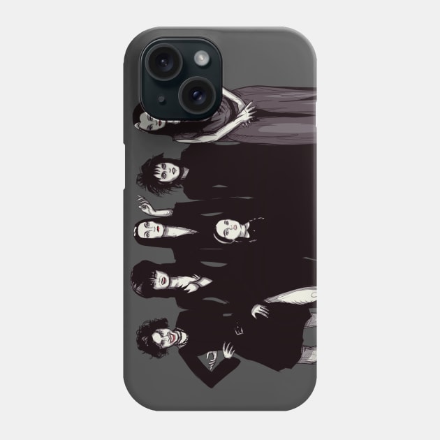 Spooky Girls Phone Case by LVBart