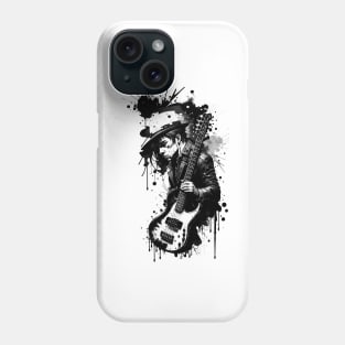 Bass Player ink Phone Case