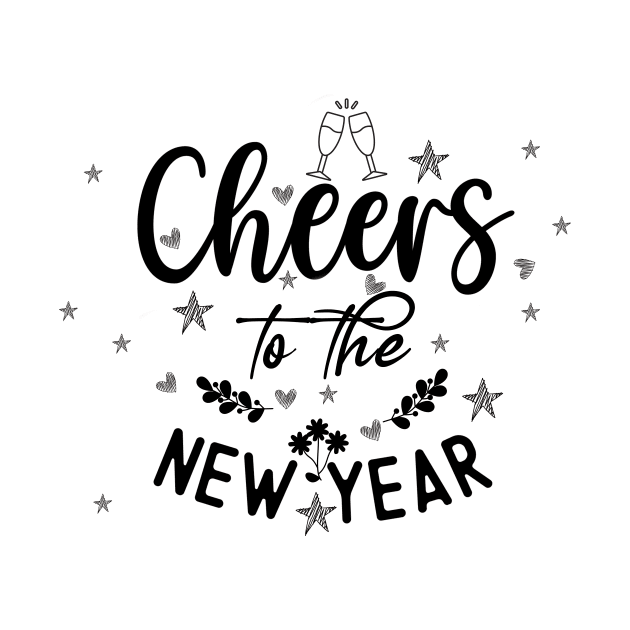 Cheers to the New year 2023 by TextureMerch