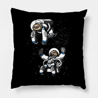 Space Sloths Astronauts Pillow