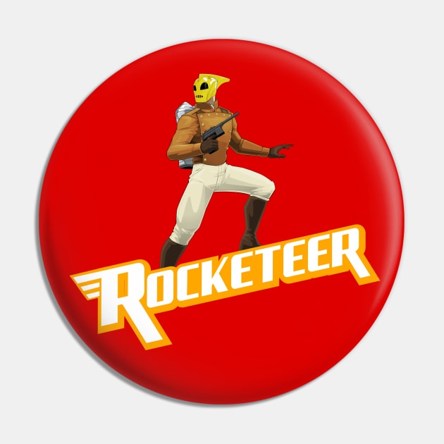 I'm a Rocketeer Pin by CoolDojoBro