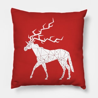 Reindeer Unicorn Pillow