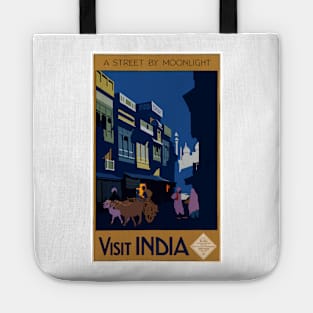 Vintage Travel - Visit India Tote