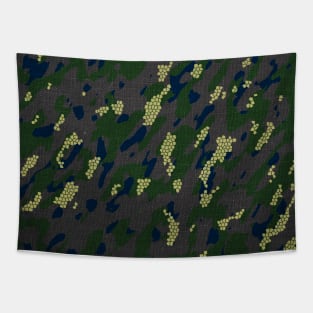 Camouflage - Green Grey Tapestry