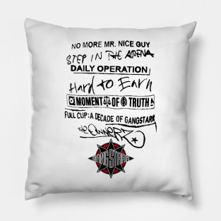 Gang Starr Discography Pillow