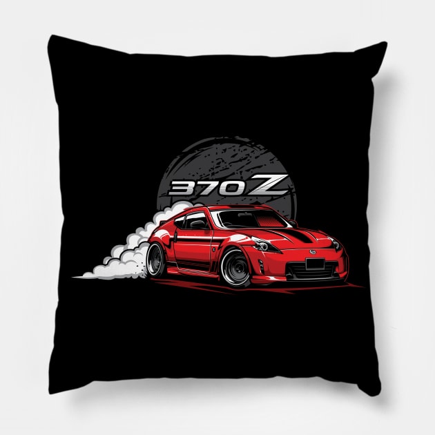 Nissan 370z Pillow by JDMAPEX