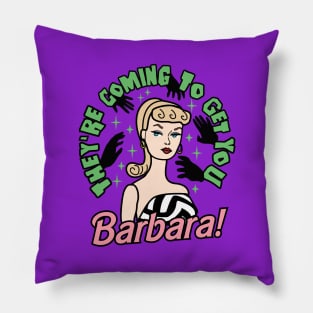 Night of the living doll Pillow