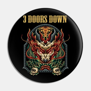 3 DOORS DOWN BAND Pin