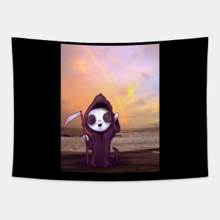 Grim Beach Tapestry