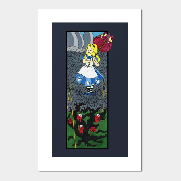 Alice In The Haunted Mansion Alice In Wonderland Posters And Art Prints Teepublic Brand new haunted mansion stretch painting characters suitable for framing, ready to be framed measures 14 l x 18 h deluxe print artist: alice in the haunted mansion