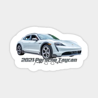 2021 Porsche Taycan Turbo S Sedan Magnet