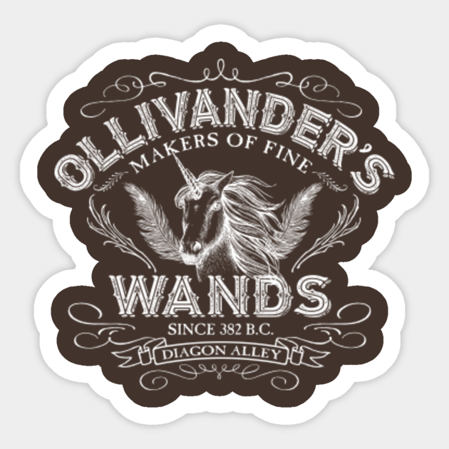 Ollivander's Wands - Harry Potter - Sticker