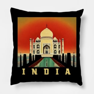 Visit India Pillow