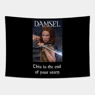 Damsel in Distress no MORE Tapestry