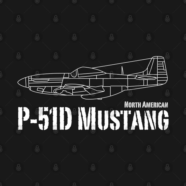 North American P-51D Mustang by BearCaveDesigns